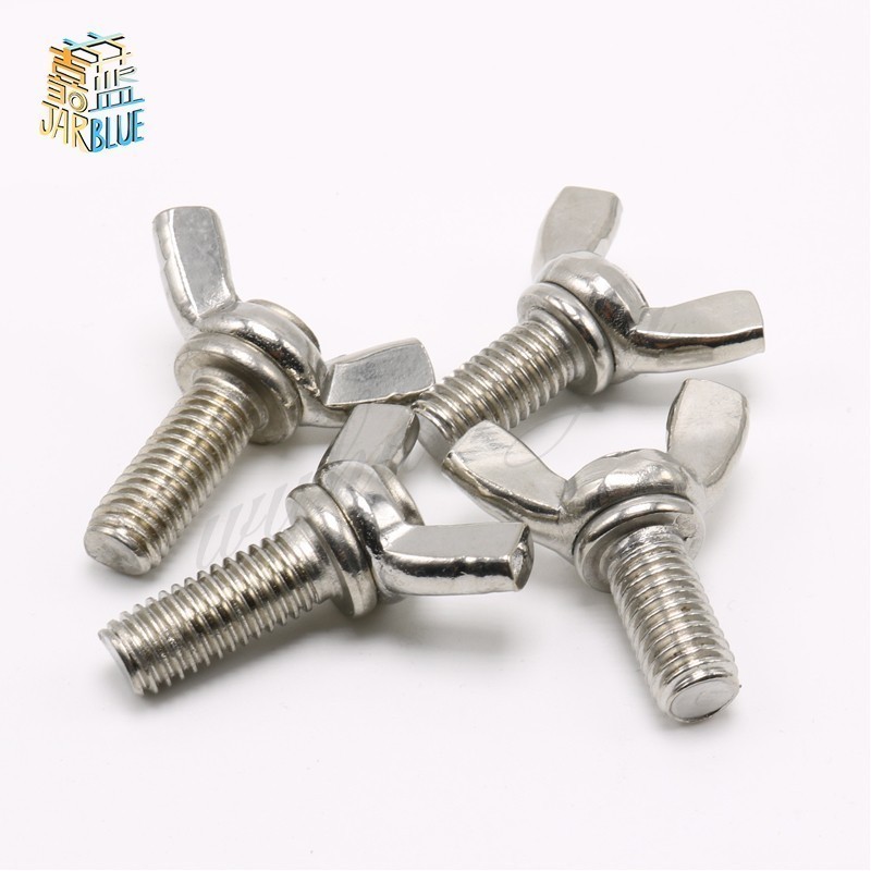 316 Stainless Steel Butterfly Nut Claw Nut M10 Wing Nuts 