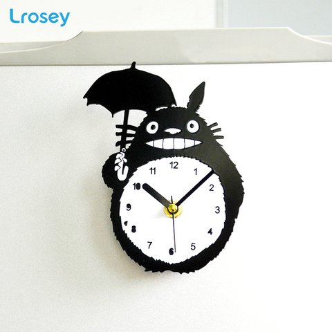 Cute Totoro Fridge Magnet magnetic wall clock Nordic home decoration  accessories Children gift refrigerator clock message holder - Price history  & Review, AliExpress Seller - Lrosey Hepburn Store