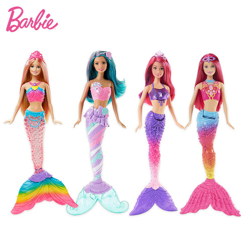 Original Barbie Dreamtopia Mermaid Doll Collection Toys for Girls Christmas Birthday Gift Genuine Barbie Mermaid Dolls ► Photo 1/1