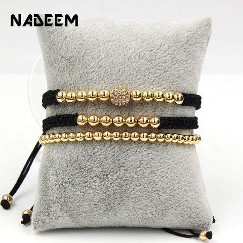 New Anil Arjandas Men Bracelets Bangle Set Jewelry 3Pcs/Sets 8mm