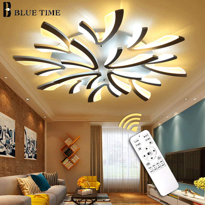 Review On Modern Led Chandelier, Ceiling Mounted Lights For Living Room