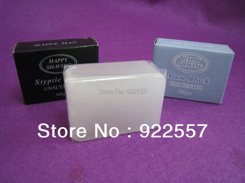 Free shipping of 110g natural alum block ► Photo 1/3
