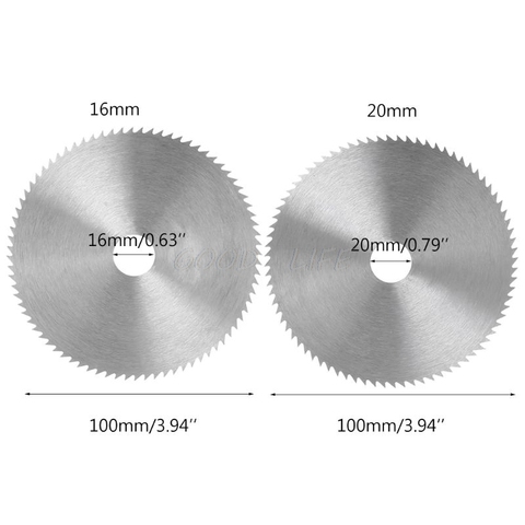 Dia 4 Inch 100mm Wood Saw Blade Disc Bore Diameter 16/20mm Wheel Cutting Disc For Woodworking Rotary Cutting Tool ► Photo 1/6