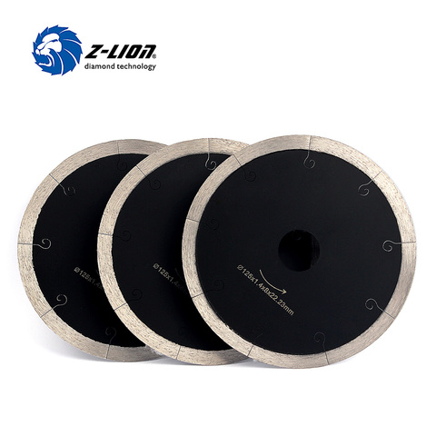 Z-LION 125mm 3pcs/Lot Diamond Blade Cutting Disc Best For Porcelain Tile Marble Ceramic Wet Used Super Thin Circular Saw Blades ► Photo 1/6