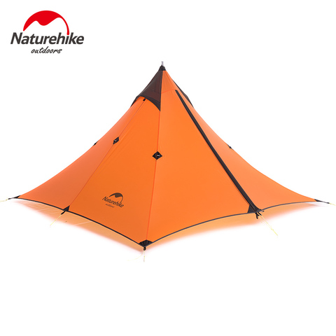 Naturehike Minaret Hiking Tent Ultra-light Survival Hunting Travel Camping Tents For One Person With Mat For 1-2 person ► Photo 1/5