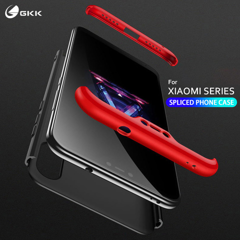 GKK luxury Case for Xiaomi Mi A1 A2 lite Case 3 in 1 Full Protection Hard PC Matte Cover for xiaomi redmi 6 pro Case coque funda ► Photo 1/6