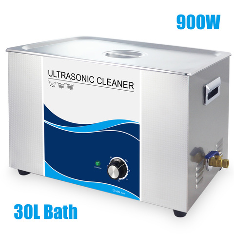 Ultrasound Wave Machine 900W Power Ultrasonic Cleaner Bath 30L Capacity Car Engine Industrial Washing Oil Wax Stains Cleaning ► Photo 1/1