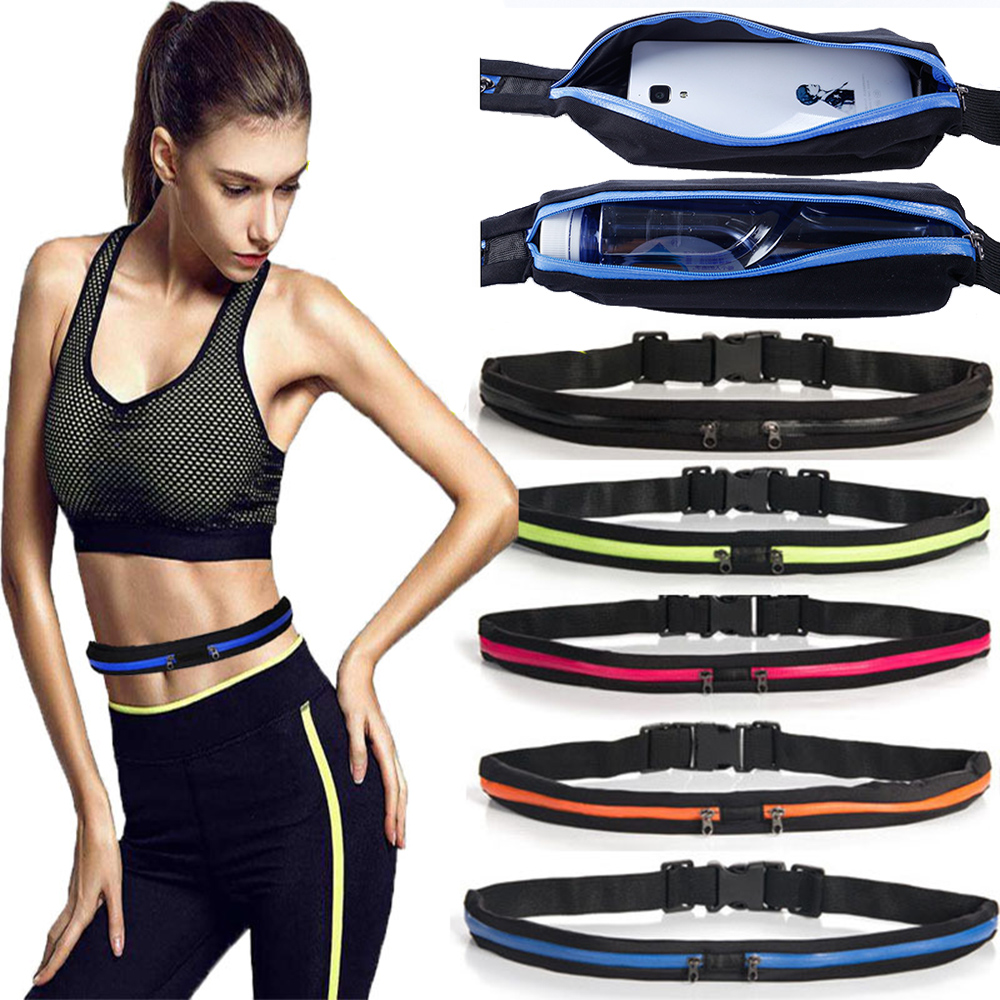 Sports Running Fitness Waist Bag Men Women Portable Waterproof