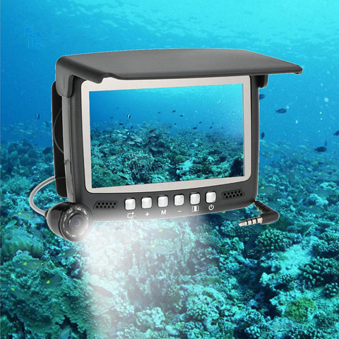 High quality remote controlled 8pcs Infrared fish finder camera underwater  ice ocean lake fishing video camera ► Photo 1/6