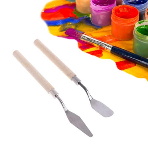Palette Oil Mix Painter Paint Tool Pigment Texture Artist Scrape Scraper Knife Art Draw Spatula Drawer watercolor Student ► Photo 1/1