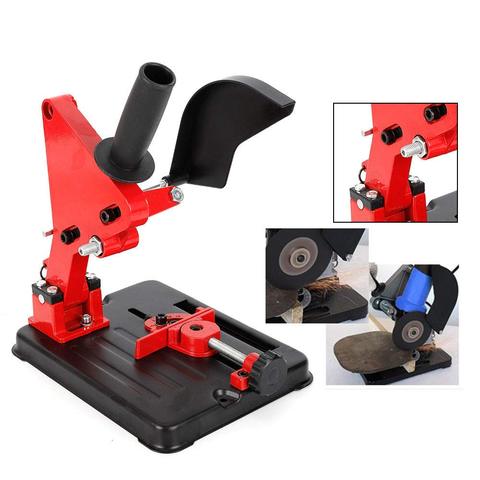 Angle Grinder Stand Angle Grinder Bracket Holder Support For 100-125 Cutter Angle Grinder Cast Iron Base Power Tool Accessory ► Photo 1/6