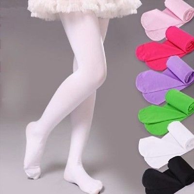 Baby Kids Girls Tights Soft Velvet Ballet Dancewear Long Tights Pantyhose ► Photo 1/4