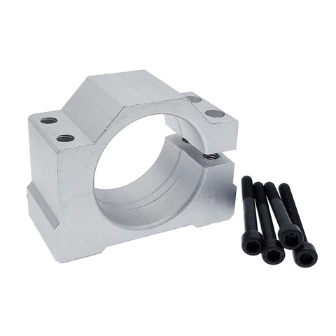 Spindle motor mount bracket spindle fixture for ER11 300W 400W 500W cast aluminum bracket with screws 52mm ► Photo 1/6