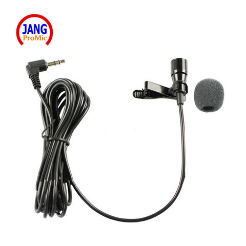Professional Lavalier Condenser Computer Microphone Camera Microfone for DV PC Laptop Show Mic 3.5mm Stereo Jack 2M ► Photo 1/3