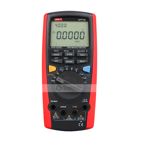 UNI-T  UT71D 100kHz TRMS Multimeter USB Kabel Tasche Auto Range ► Photo 1/1