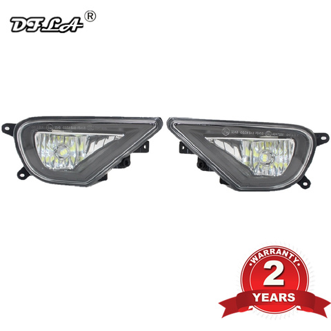 2PCS Car Led Light For VW Touareg 2015 2016 2017 2022 Car-styling LED Car Fog Light Fog Lamp Left And Right Sides ► Photo 1/6