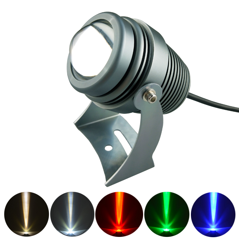 Outdoor LED Spotlight Waterproof Narrow Beam Angle LED Floodlight Spot Lamp 