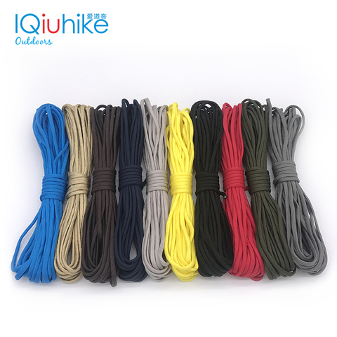 Paracord 550 Rope Parachute Cord Lanyard Tent Rope Guyline Mil Spec Type III 7 Strand 5 Meters For Hiking Camping DIY 208 Colors ► Photo 1/6
