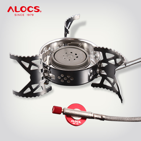 ALOCS Compact Foldable Portable 3500W Camping Cooking Gas Stove Burner for Outdoor Backpacking Hiking Camping Furnace Picnic ► Photo 1/6