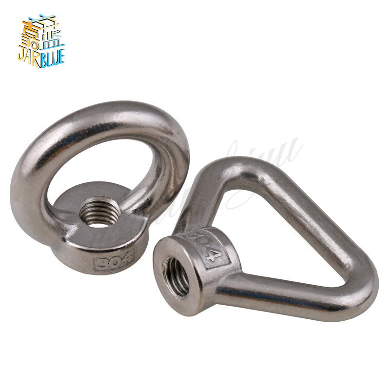 Free Shipping DIN582 M3 M4 M5 M6 M8 M10-M24 304 Stainless Steel Marine  Lifting Eye Nut Ring Nut Thread HW108 - Price history & Review, AliExpress  Seller - qingmai Store