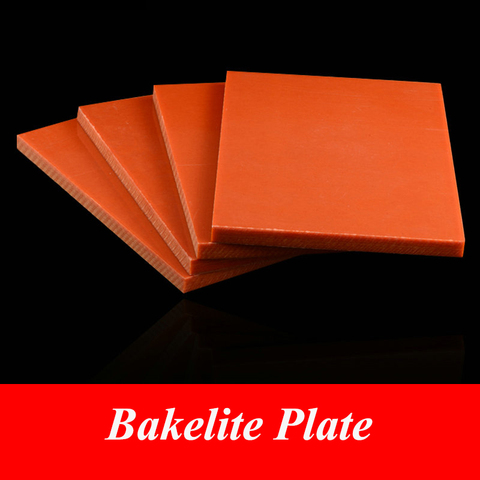 3/5/8/10mm Bakelite Sheet Bakelite Plate Board Electrostatic Prevention Insulated Panels for DIY 100x150mm 200x250mm 300x300mm ► Photo 1/6