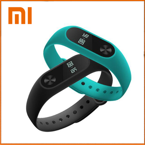 Original Xiaomi Mi Band 2 Smart Bracelet OLED Screen Fitness Bracelet  Heart Rate Monitor Wristband Watch For Android IOS Phones ► Photo 1/1