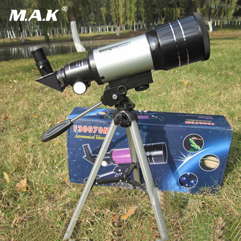 Professional Astronomical Monocular Telescope F30070M Silver with  Tripod Barlow Lens Eyepiece Moon Filter For Astronomic Space ► Photo 1/6