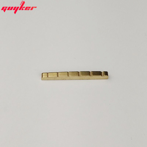 Solid Brass Slotted Guitar Nut 43*3.5MM For ST Guitars NUT-ST ► Photo 1/1