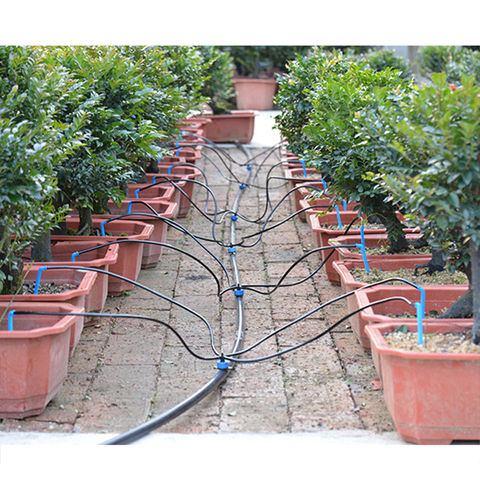 Vegetable Garden Watering Farm Plants Automatic Anti Leakage Drip Irrigation Emitter  Shape Dropper Micro Greenhouse ► Photo 1/6