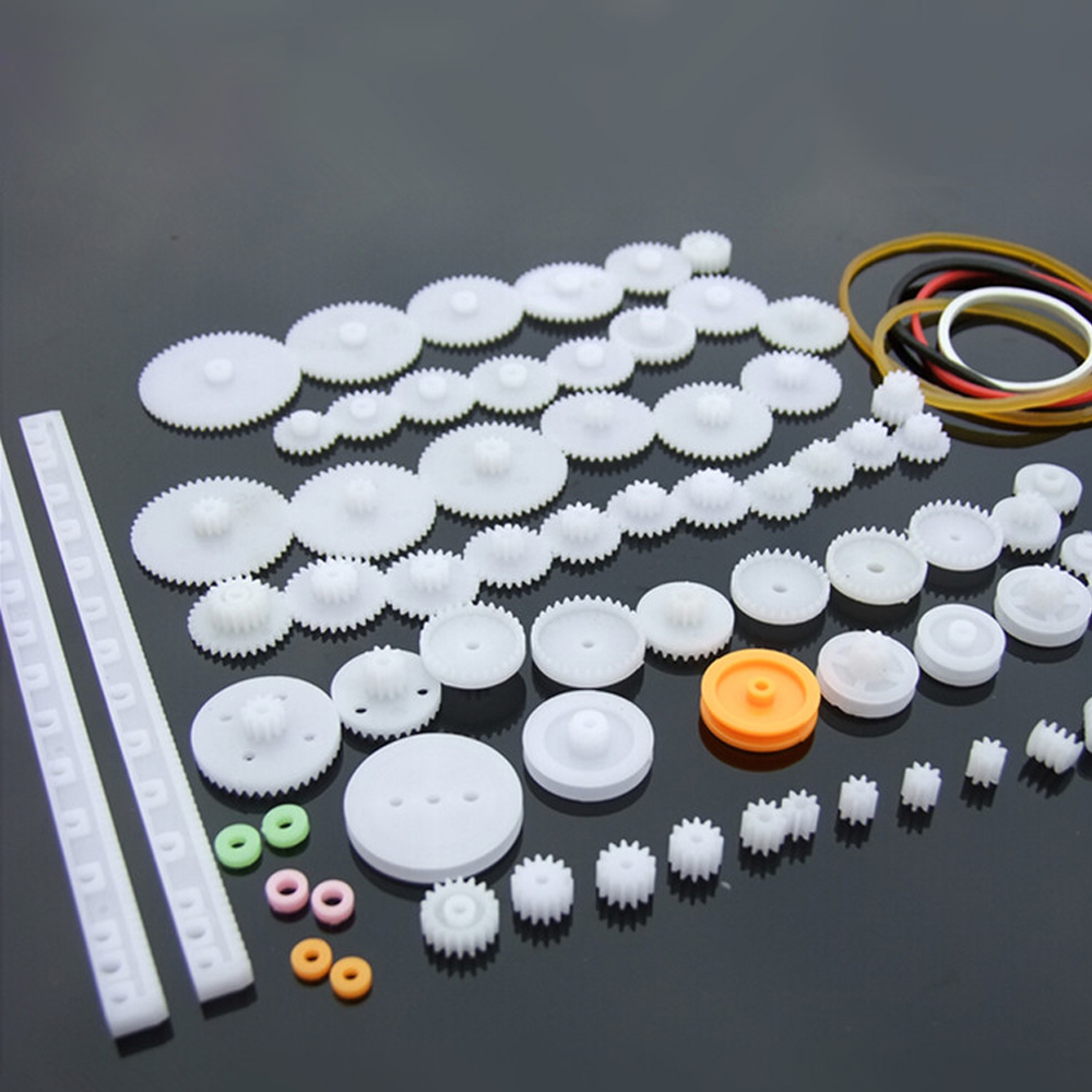 75 kinds of Plastic Gear Rack Pulley Belt Worm Gear Single-double-gear Teeth DIY 
