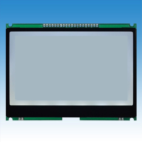 5 inch COG LCD Gray scale Module with Iron frame 256*160 ST75256 driver white color SPI serial Parallel IIC I2C port big size ► Photo 1/2