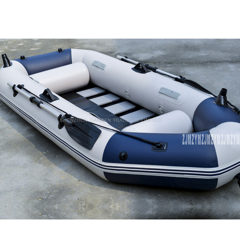 3 Person Inflatables Boat PVC Material Professional Fishing Boat Inflatable Laminated Wear-Resistant Boat Rubber With Oars Pumps ► Photo 1/4