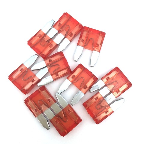 10Pcs Mixed Mini Blade Fuse 5A 10A 15A 20A 25A 30A AMP Assortment Standard Fuse Auto Car Truck Fuse Set ► Photo 1/6