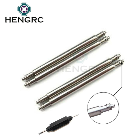Watch Band Strap Accessories Stainless Steel Spring Bar 4pcs Silver Metal Watchbands Repair Tool 16-28mm Strap Link Pin ► Photo 1/6