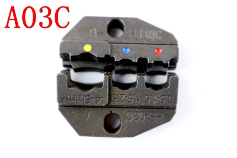 1PCS A03C Die Sets for HS HS-03C FSE-03C AM-10 EM-6B1 EM-6B2 CRIMPING PILER Crimping machine tool 0.5-1.5 1.5-2.5 4-6mm2 ► Photo 1/1
