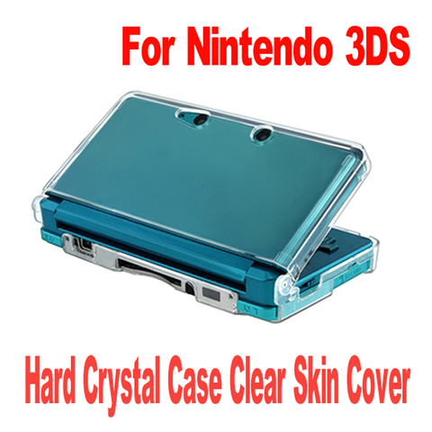 New Crystal Clear Hard Skin Case Cover Complete Protection Plastic Gaming Accessory Case cover for Nintendo 3DS N3DS Console ► Photo 1/6