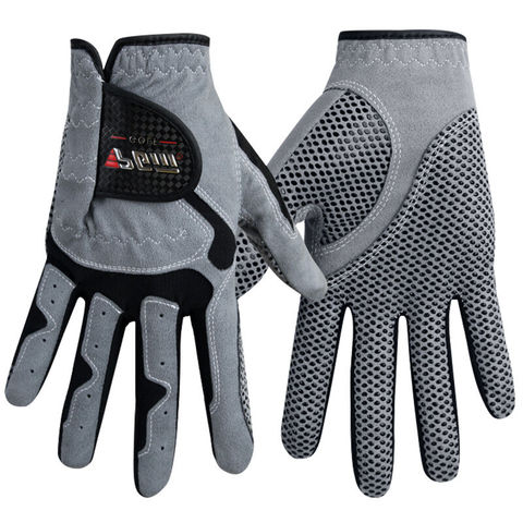 Men's Golf Glove Micro Fiber Soft Left Hand Anti-skidding Non slip particles Breathable Golf Glove ► Photo 1/5