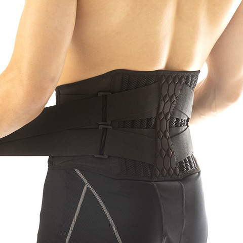 Lumbar Waist Support Belt Strong Lower Back Brace Support Corset Belt Waist Trainer Sweat Slim Belt for Sports Pain Relief New ► Photo 1/6