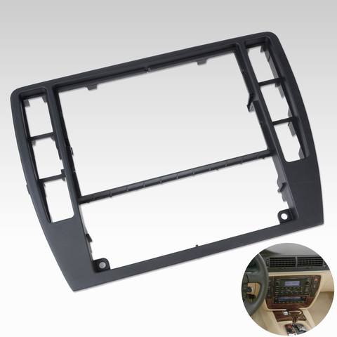 DWCX 3B0858069 ABS Interior Dash Center Console Trim Bezel Panel Radio Face Frame for VW PASSAT B5 2001 2002 2003 2004 2005 ► Photo 1/4