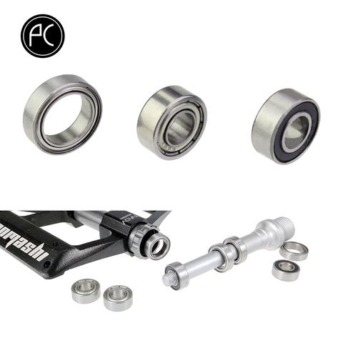 PCycling 2pcs Bicycle Pedal Bearing Stainless Steel Sealed Bearing Cycling Pedals Dust-proof Lubricating Bearings Repair Parts ► Photo 1/6