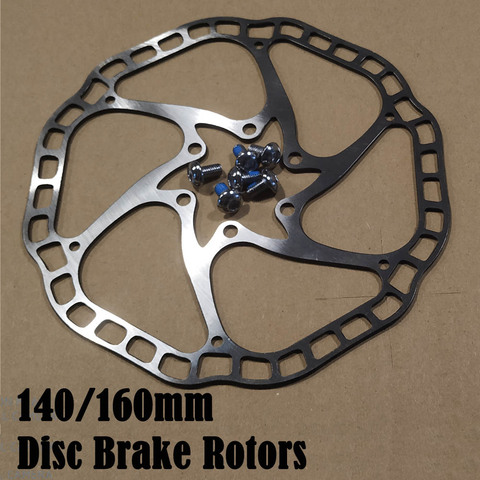 Ultra-light  With bolts Bicycle Hydraulic Disc brake Rotors  MTB bike Road Racing Bike Brake Disc Rotor 140mm / 160mm 44mm ► Photo 1/5