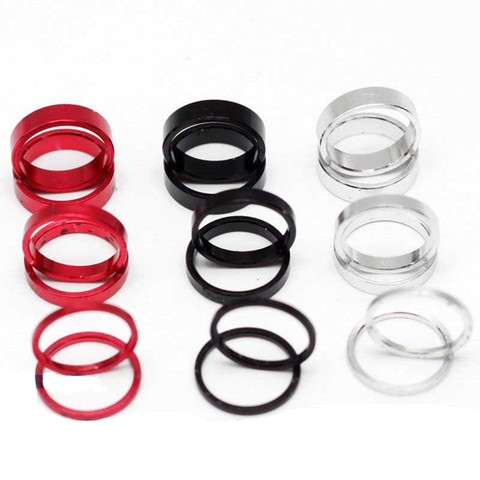 5pcs CNC Alloy Bike Spacer Shim For Bicycle Chainring Bolt 1mm 2mm 3mm 5mm ► Photo 1/6