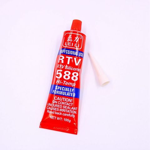 100g Strong adhesive glue high temperature sealant RTV red fastening glue for car Motor Gap seal repair tools ► Photo 1/6