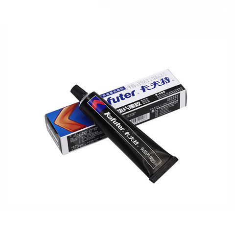 high quality  Kafuter 55g K-586 black Waterproof Resistant to oil Resist high temperature sealant ► Photo 1/4