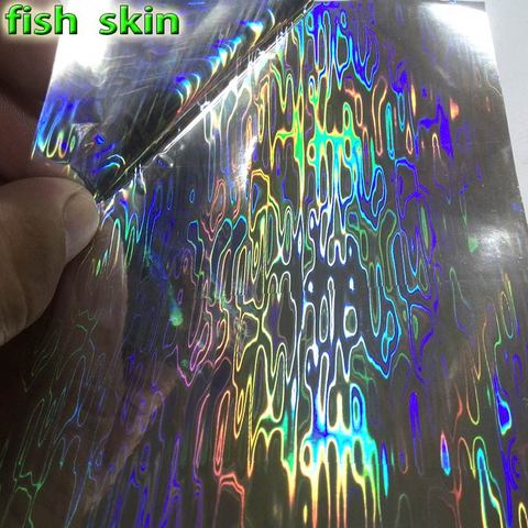 2022 NEW DIY JIG lure stickers tying materials fish skin hot lure sticker SIZE R89  10CM*15CM 10papers/lot ► Photo 1/3