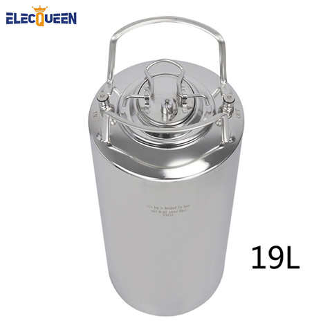 5 gallon 19L New Stainless steel Ball Lock Cornelius Style Beer OB Keg With Metal Handles ► Photo 1/5