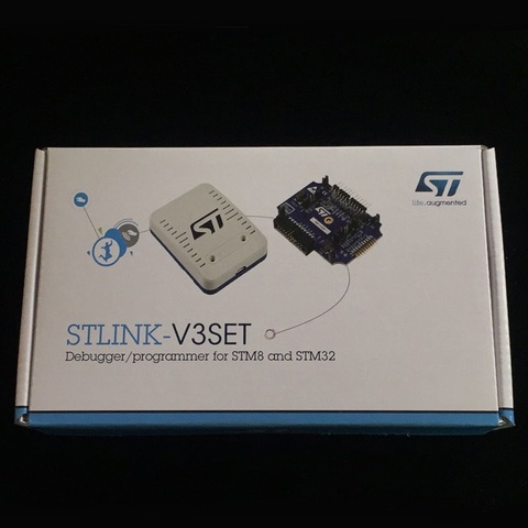 1 pcs x STLINK-V3SET Processor Based STM8S STM32 Programmer 5V USB 2.0 JTAG DFU authentic not clone ST LINK V3 ► Photo 1/3