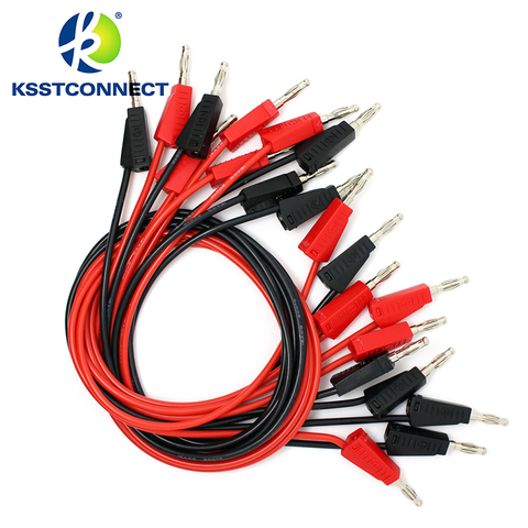 TL090 4mm banana plug 16AWG test leads stackable banana plug testing cable test leads ► Photo 1/6