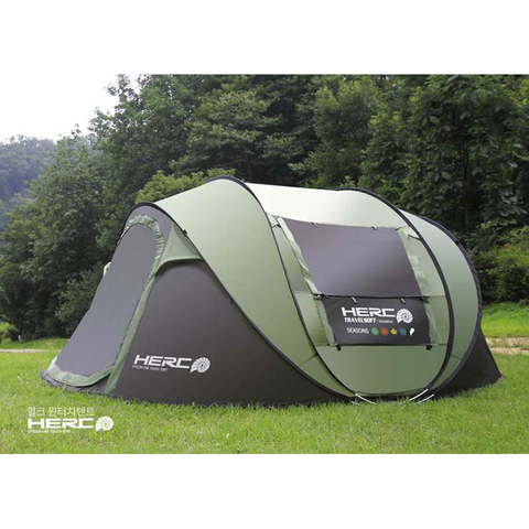 New Arrival 3-4 Person Use Ultralarge Pop Up Automatic Quick Open Beach Tent Large Gazebo Camping Tent ► Photo 1/3