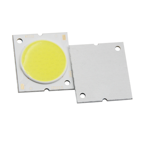 10PCS 25mm 22.5mm 20mm round LED COB Strip Square Flip chip High lumen Light Source Module 10W 15W 20W 30W COB bulb lamp ► Photo 1/6